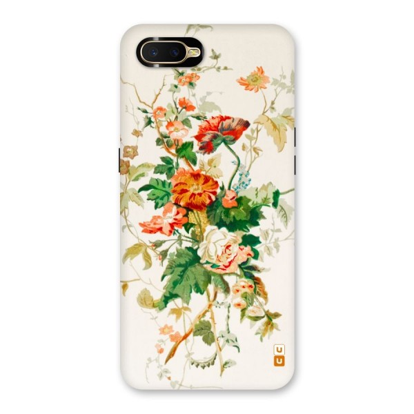 Summer Floral Back Case for Oppo K1