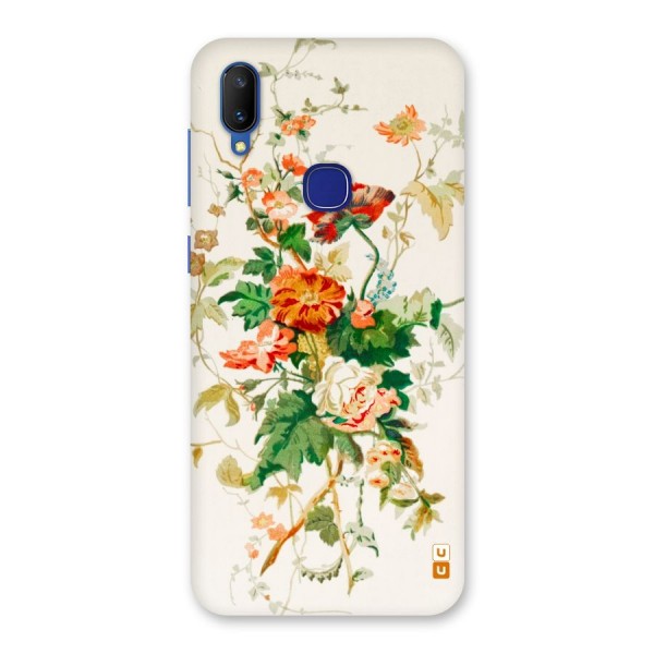 Summer Floral Back Case for Vivo V11