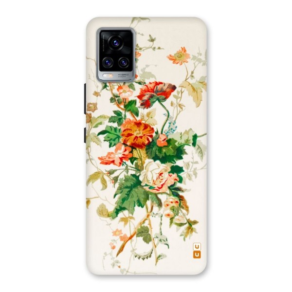 Summer Floral Back Case for Vivo V20 Pro