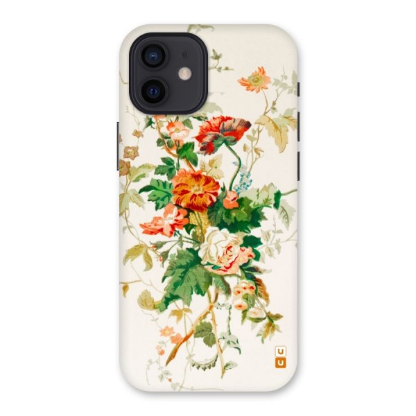 Summer Floral Back Case for iPhone 12