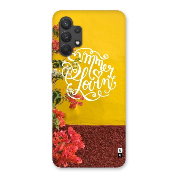 Summer Lovin Back Case for Galaxy A32