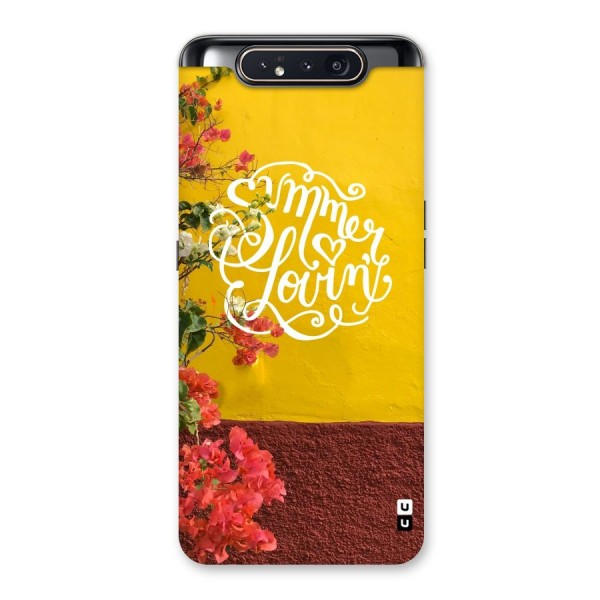 Summer Lovin Back Case for Galaxy A80