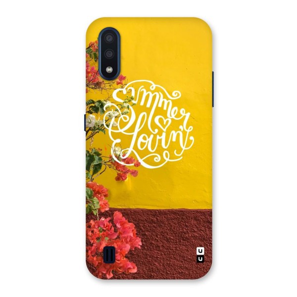 Summer Lovin Back Case for Galaxy M01