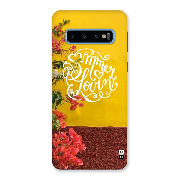 Summer Lovin Back Case for Galaxy S10