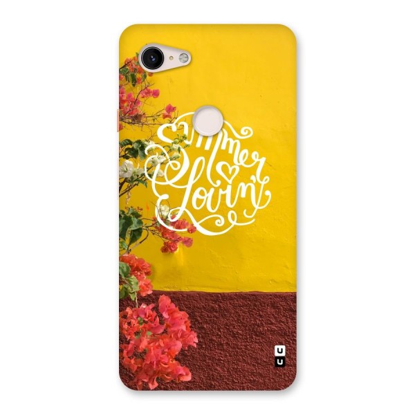 Summer Lovin Back Case for Google Pixel 3 XL