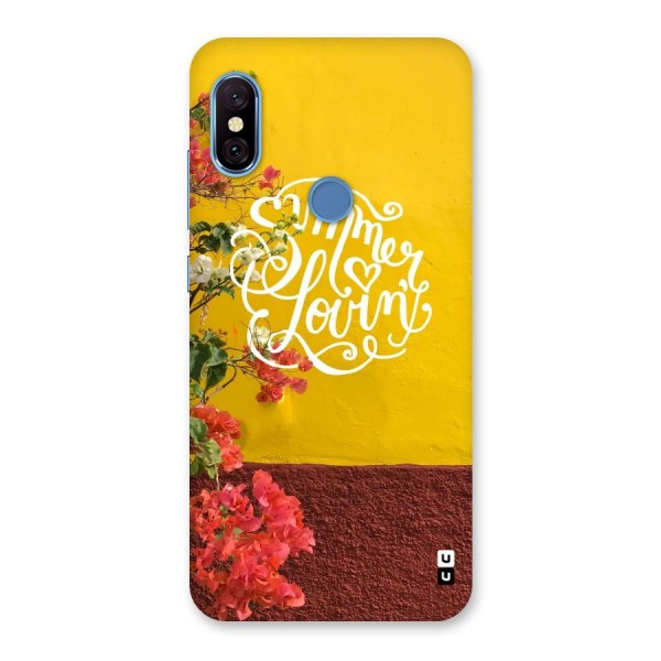 Summer Lovin Back Case for Redmi Note 6 Pro