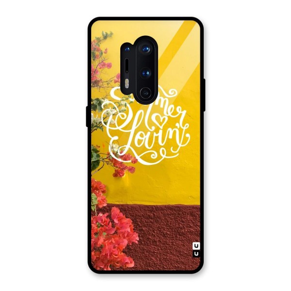 Summer Lovin Glass Back Case for OnePlus 8 Pro