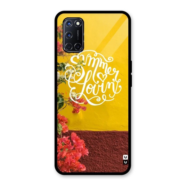 Summer Lovin Glass Back Case for Oppo A52