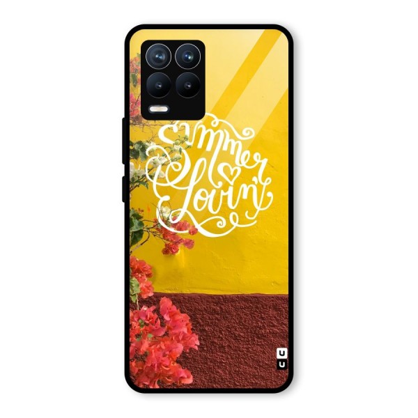 Summer Lovin Glass Back Case for Realme 8 Pro