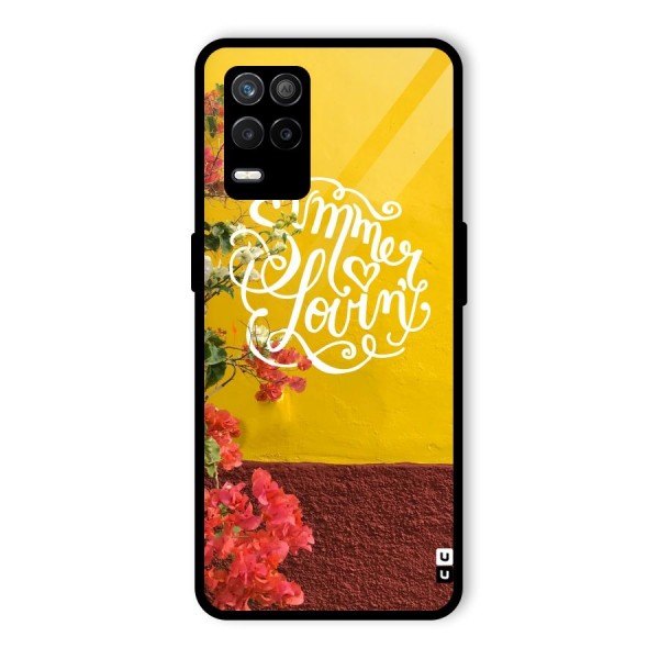 Summer Lovin Glass Back Case for Realme 9 5G