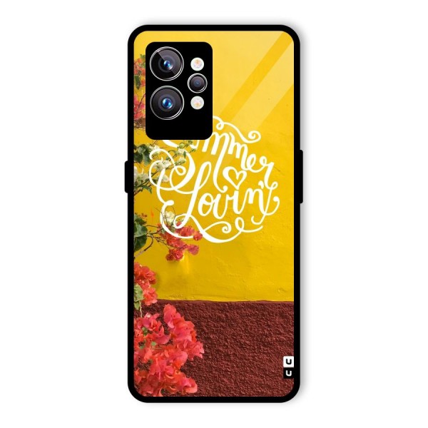 Summer Lovin Glass Back Case for Realme GT2 Pro