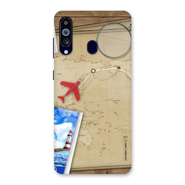 Summer Travel Back Case for Galaxy A60