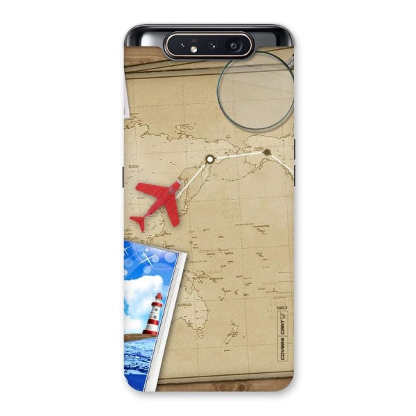 Summer Travel Back Case for Galaxy A80