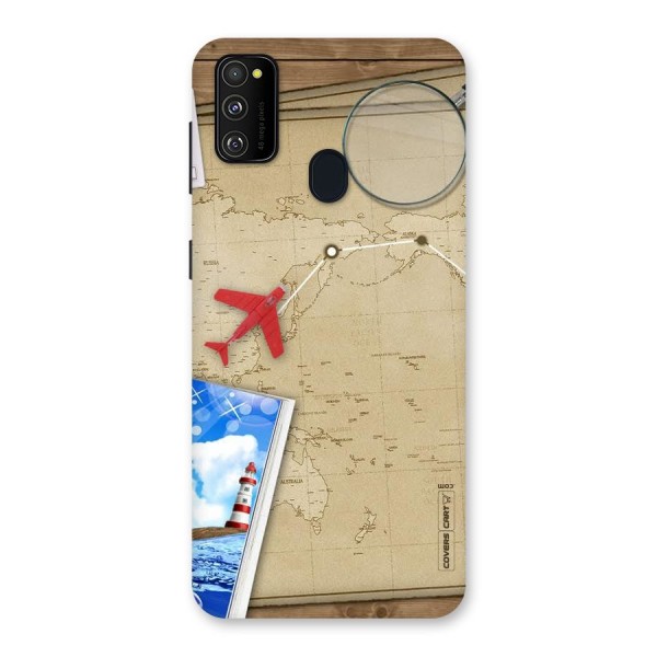 Summer Travel Back Case for Galaxy M21