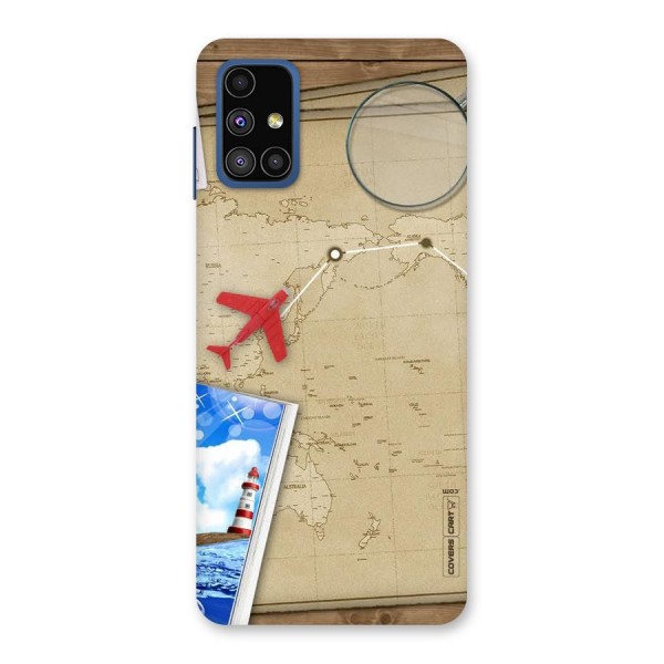 Summer Travel Back Case for Galaxy M51