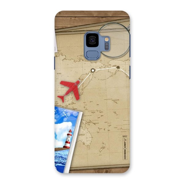 Summer Travel Back Case for Galaxy S9