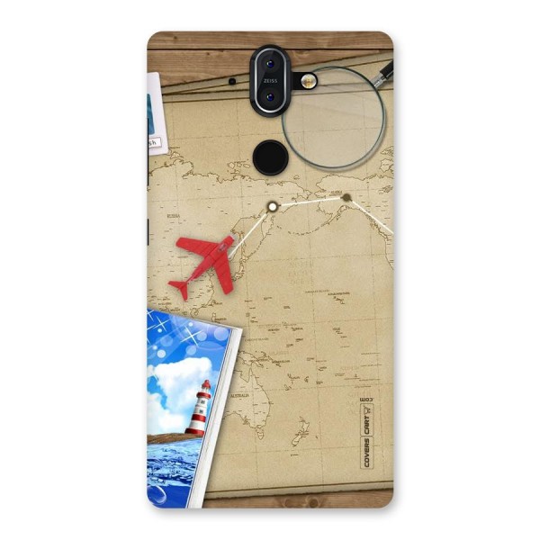 Summer Travel Back Case for Nokia 8 Sirocco