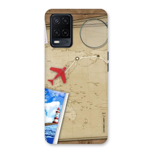 Summer Travel Back Case for Oppo A54