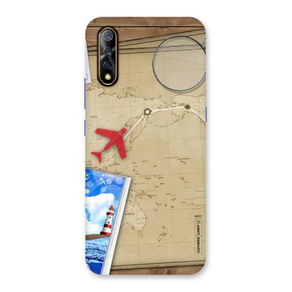 Summer Travel Back Case for Vivo S1