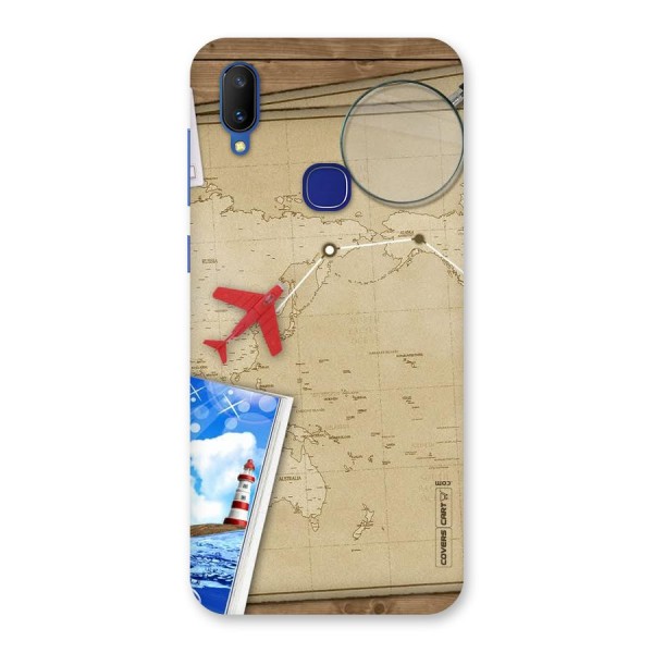 Summer Travel Back Case for Vivo V11