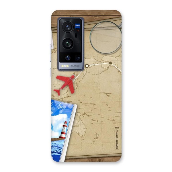 Summer Travel Back Case for Vivo X60 Pro Plus