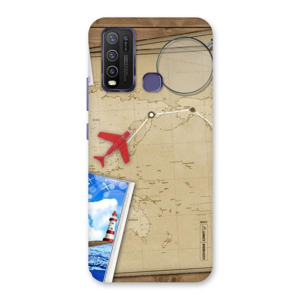 Summer Travel Back Case for Vivo Y30