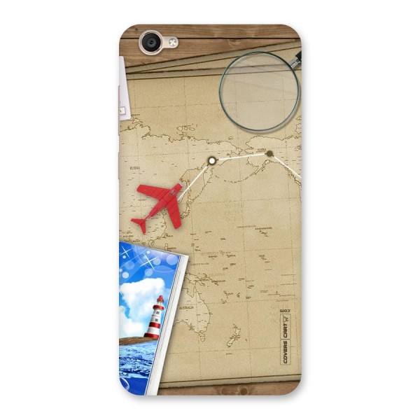 Summer Travel Back Case for Vivo Y55s