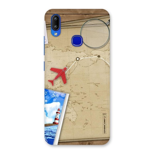 Summer Travel Back Case for Vivo Y91