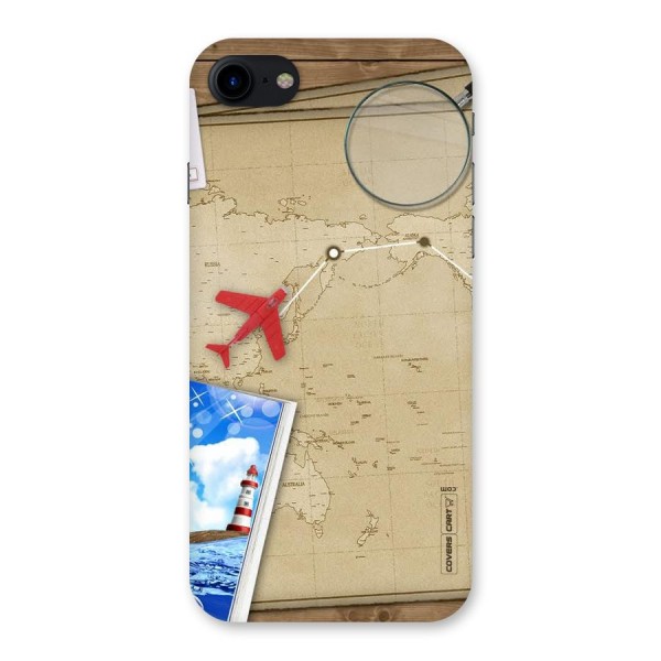 Summer Travel Back Case for iPhone SE 2020