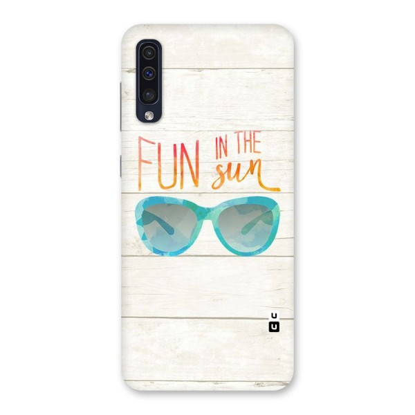 Sun Fun Back Case for Galaxy A50