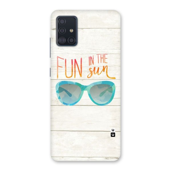 Sun Fun Back Case for Galaxy A51