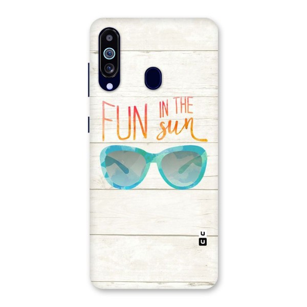 Sun Fun Back Case for Galaxy A60