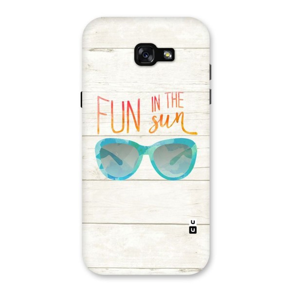 Sun Fun Back Case for Galaxy A7 (2017)