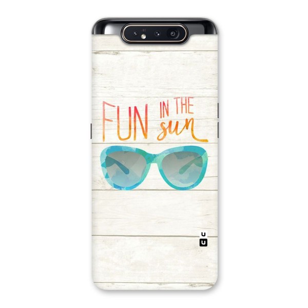 Sun Fun Back Case for Galaxy A80