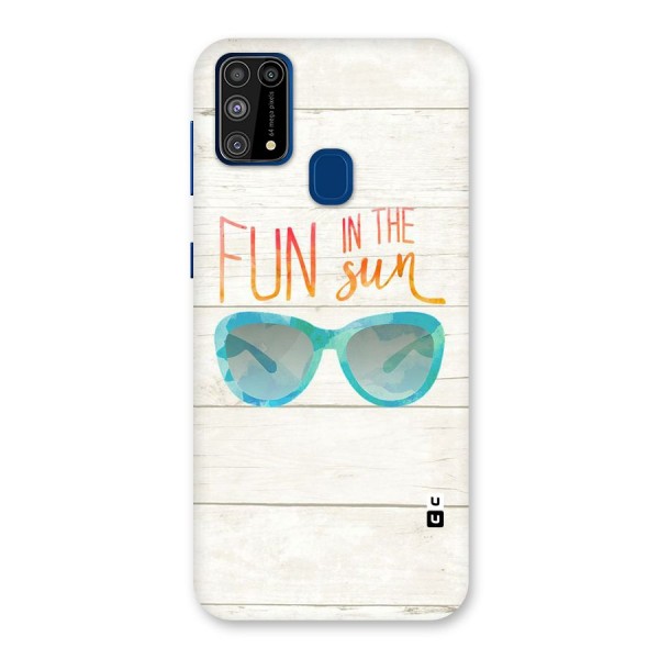 Sun Fun Back Case for Galaxy F41