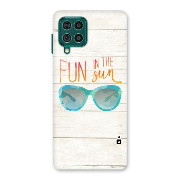 Sun Fun Back Case for Galaxy F62