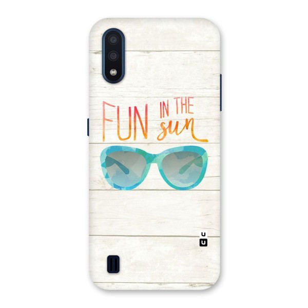 Sun Fun Back Case for Galaxy M01