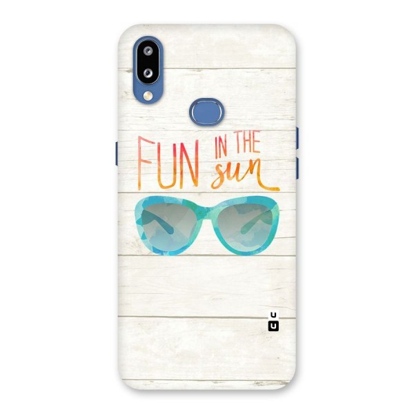 Sun Fun Back Case for Galaxy M01s