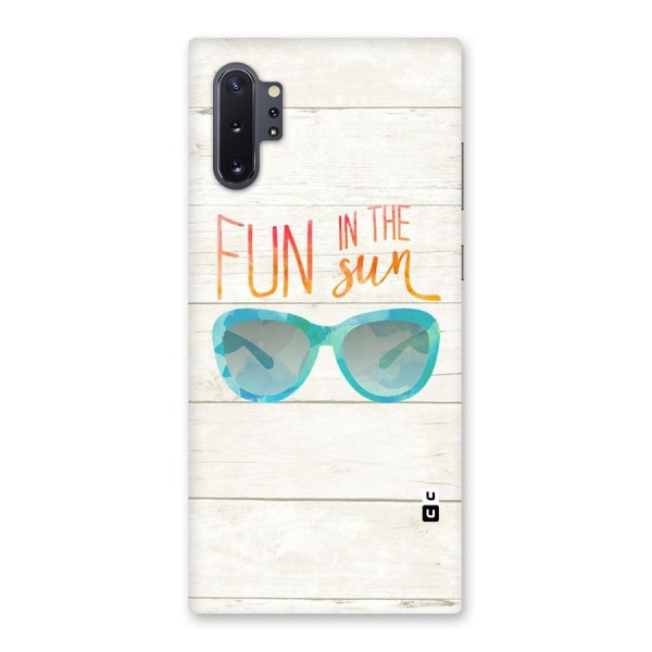 Sun Fun Back Case for Galaxy Note 10 Plus