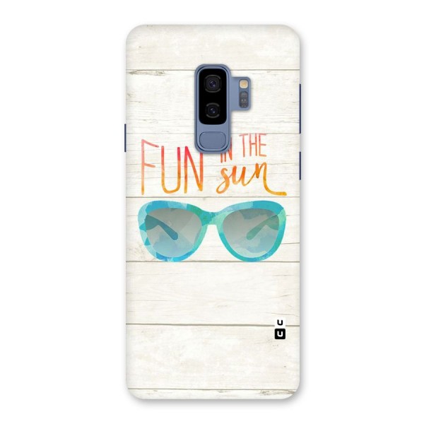 Sun Fun Back Case for Galaxy S9 Plus