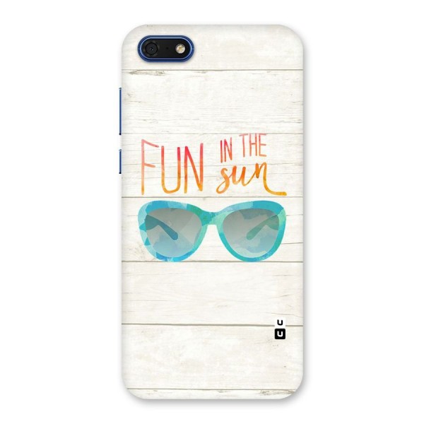 Sun Fun Back Case for Honor 7s