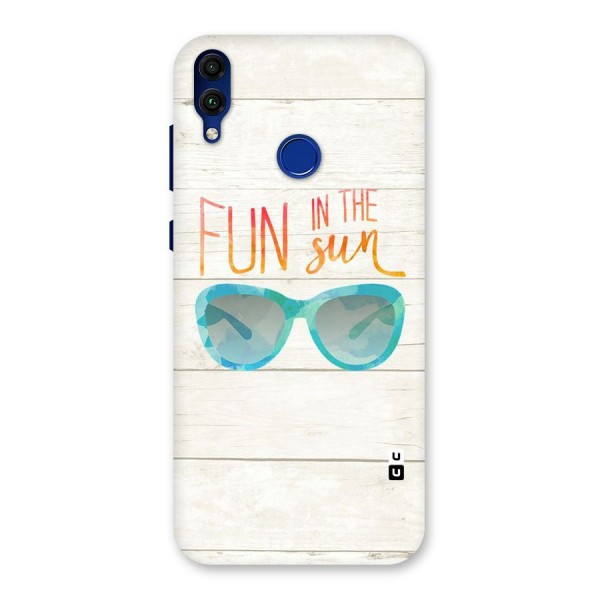 Sun Fun Back Case for Honor 8C