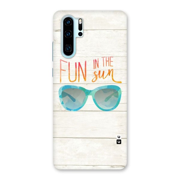 Sun Fun Back Case for Huawei P30 Pro