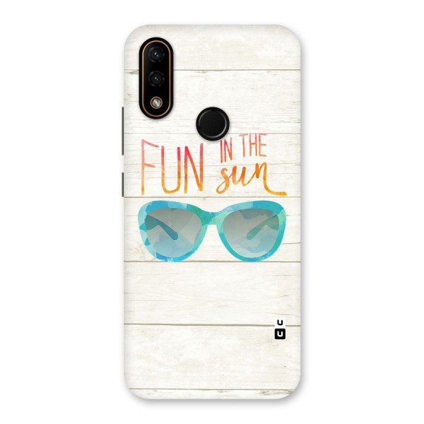 Sun Fun Back Case for Lenovo A6 Note