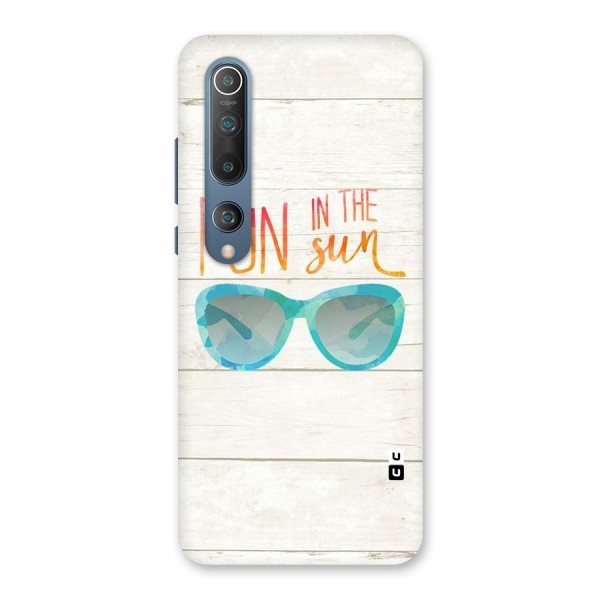 Sun Fun Back Case for Mi 10