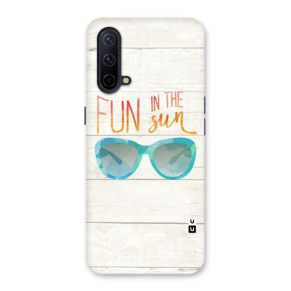 Sun Fun Back Case for OnePlus Nord CE 5G