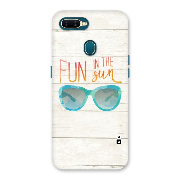 Sun Fun Back Case for Oppo A12