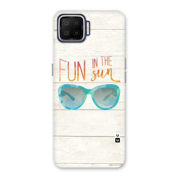 Sun Fun Back Case for Oppo F17