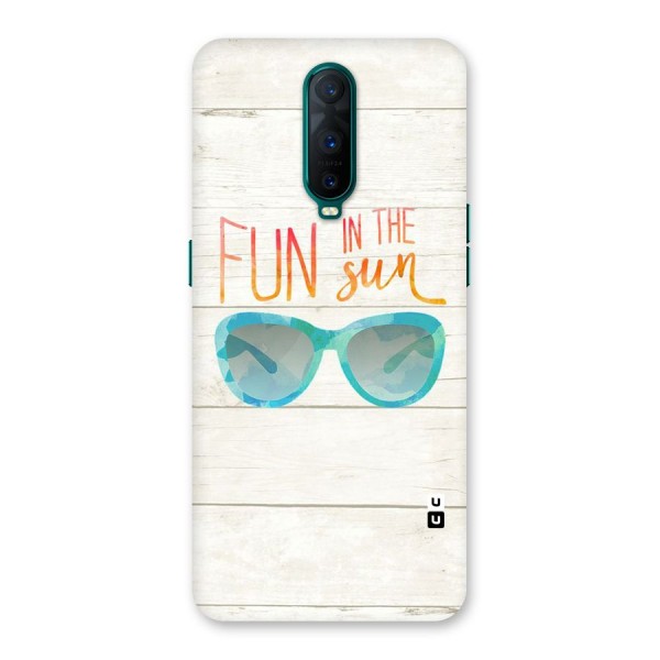 Sun Fun Back Case for Oppo R17 Pro