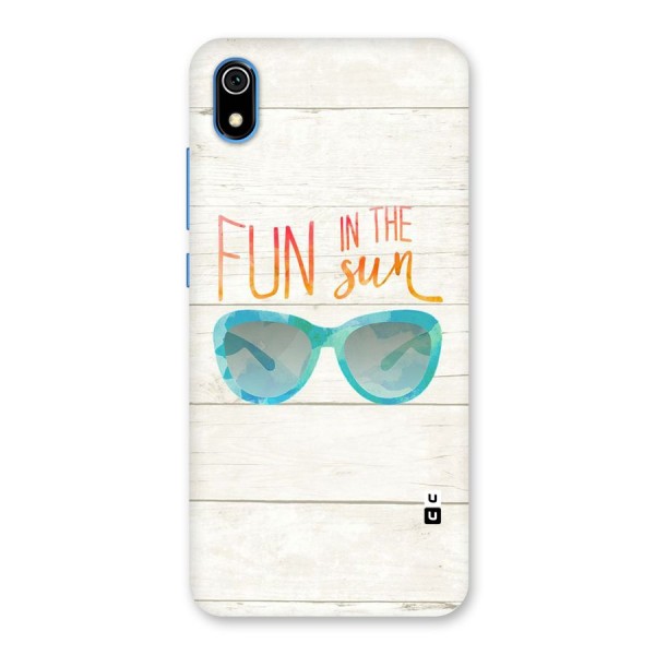 Sun Fun Back Case for Redmi 7A